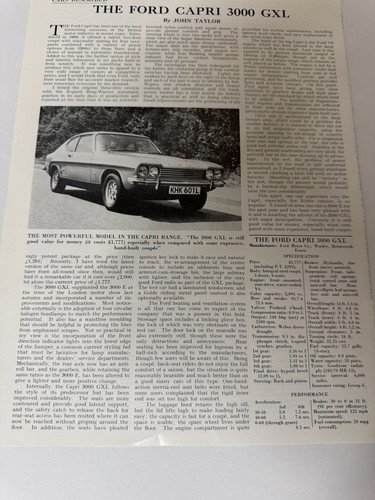 Original mk1 ford capri - ford,