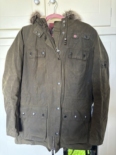 Barbour parka size - size, 12