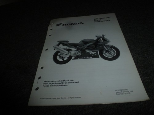 2003 honda cbr954rr - 2003,