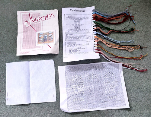 Cross stitch kit vintage - cross,