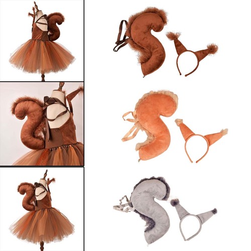 Animal tail costume set hair - animal,