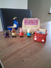 Peppa Pig Bundle Danny Dog Pedro Pony Rebecca Rabbit figures and vehicles 
