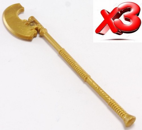 Playmobil halberds golden - x3,
