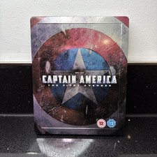 Captain America: The First Avenger, Steelbook, Blu-ray & DVD UK 