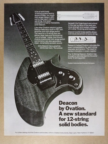 1976 ovation deacon string - 1976,