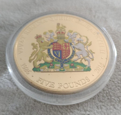 Five pound copper gold - five,