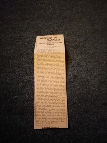 B5a ephemera 1934 article - b5a,