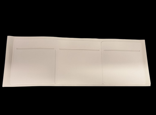 Triple plain white - plain, parking