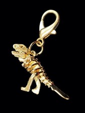 Rexy Dinosaur Gold-tone Metal