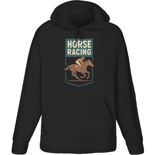Horse racing motif - motif', adult