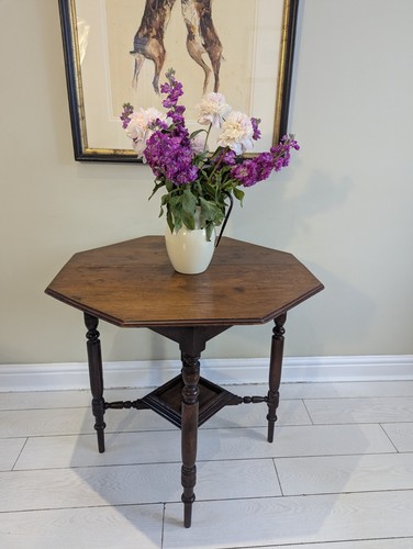 Octagonal occasional table - occasional,