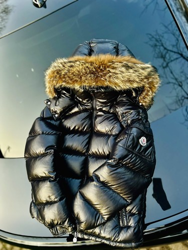 Moncler maya fur jacket - maya,