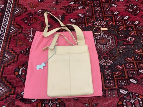 Radley yellow leather cross - yellow,