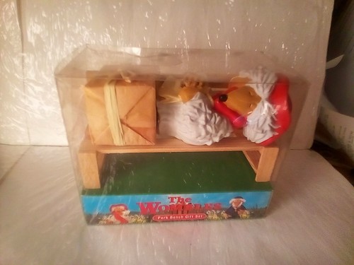 The wombles soap park - wombles, bench