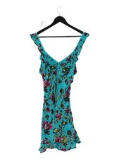 Rat & Boa Tank Midi Dress S in Blue