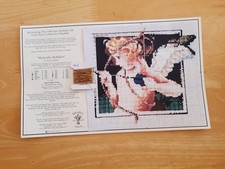 MIRABILIA 1996 HEAVENLY HOLIDAYS CROSS STITCH CHART AND KREINIK THREAD 