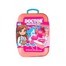 Doctors Toy Box Set – 25 Piece Kids Pretend Play Medical Kit