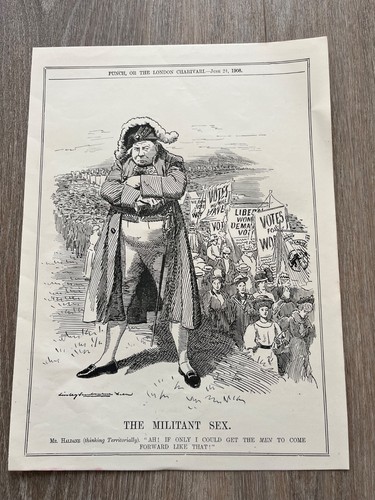 1908 cartoon print votes for