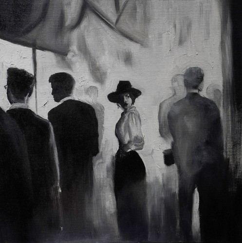 Oil painting canvas - oil, on