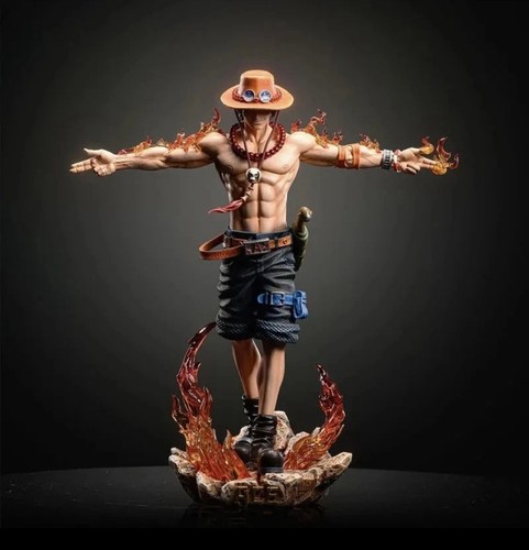 Anime one piece ace figure - anime,