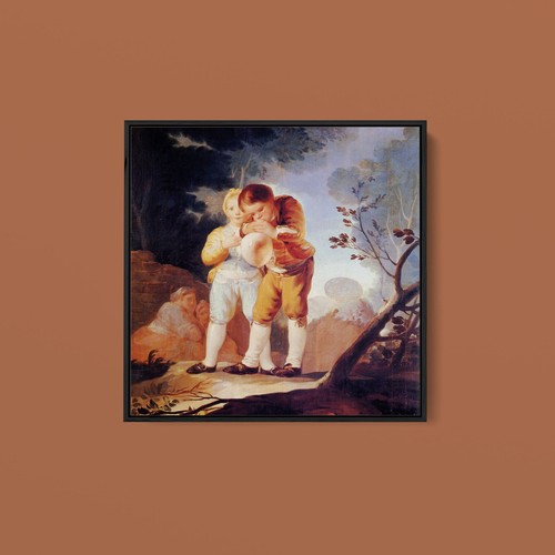 Francisco goya boy blowing - -,