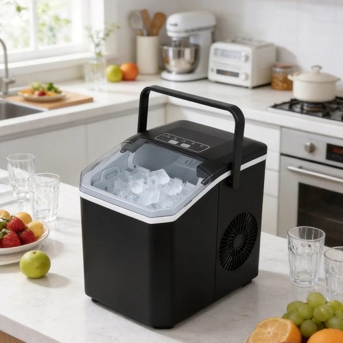 Portable ice maker countertop - ice,