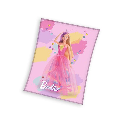 Barbie blanket dreamtopia pink - dreamtopia,
