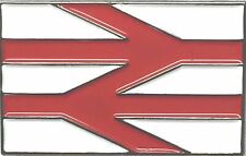 Railways Train enthusiast metal & enamel pin badge