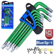 BlueSpot Long Arm Torx Key Set