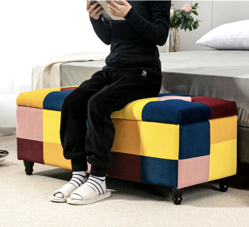 Large ottoman seat storage - ottoman,