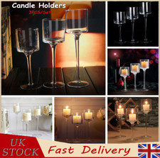 Clear Glass Tea Light Candle