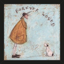 Sam Toft - Forever Loved - Official 31.5 x 31.5cm Framed Art Print