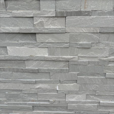 Rock Face wall cladding grey