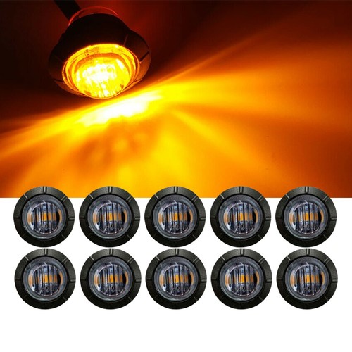 Amber lamp smoked - smoked, led