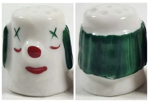 Vintage green hair clown - hair,