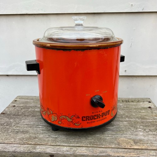 Vintage mcm rival - crock, pot