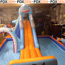6 in 1 Shark-Themed Bouncy