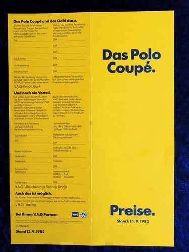 Polo coupe and gt - coupe,