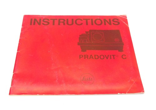 Leitz pradovit 35mm slide - pradovit,