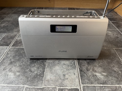 Silver pure elan dab radio - pure,