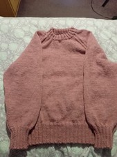 Hand Knitted Aran Jumper