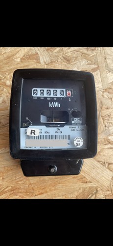 Vintage gec electricity meter - vintage,