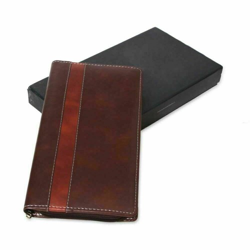 Leatherite cheque book holder - leatherite,