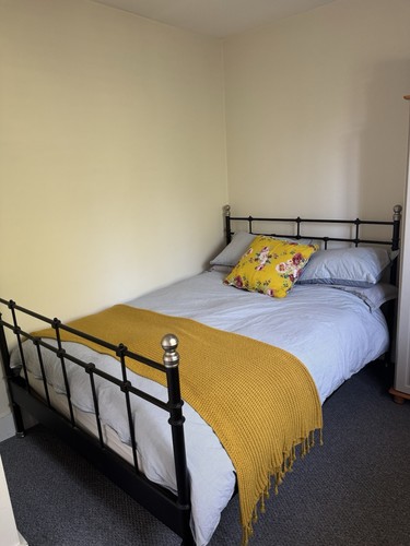Bed frame only black and - bed,