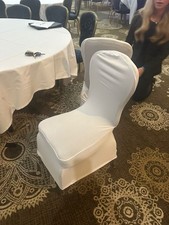 200 White Spandex Chair Covers For Wedding Party Stretch Seat Cover