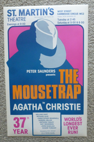The mousetrap 37th - mousetrap, year