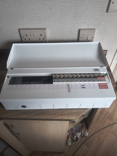 Lewdon metal consumer unit - metal, and