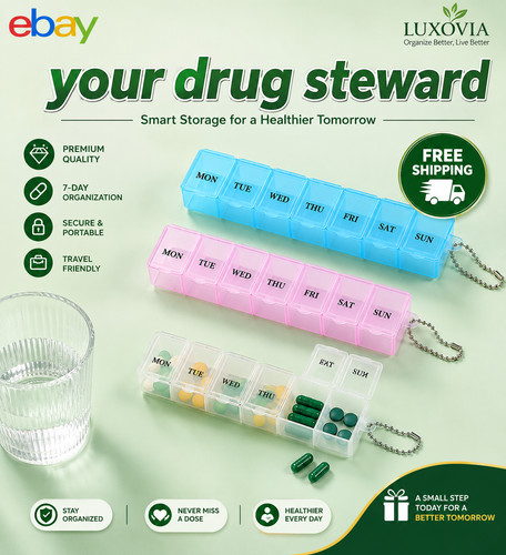 Day pill dispenser - day,