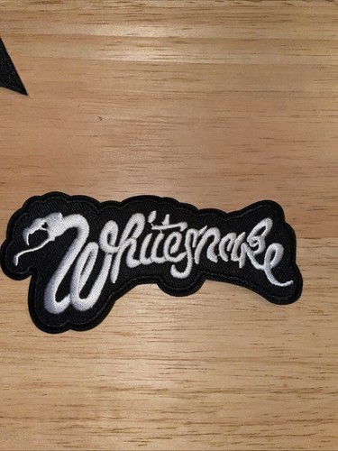 Whitesnake embroidered patch - whitesnake,