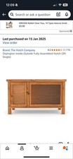 3ft Indoor Outdoor Hutch